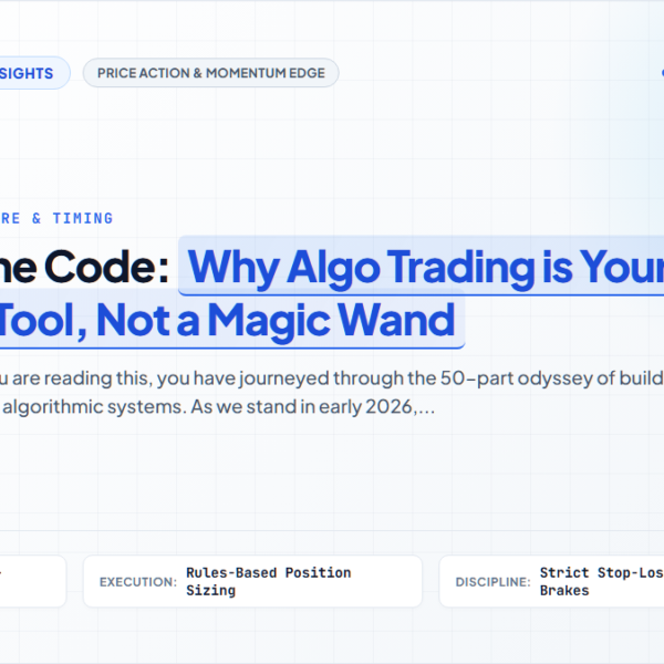 Beyond the Code: Why Algo Trading is Your Greatest Tool, Not a Magic Wand
