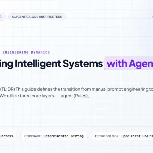 [Vibe Coding Guide] Architecting Intelligent Systems with Agents and Skills