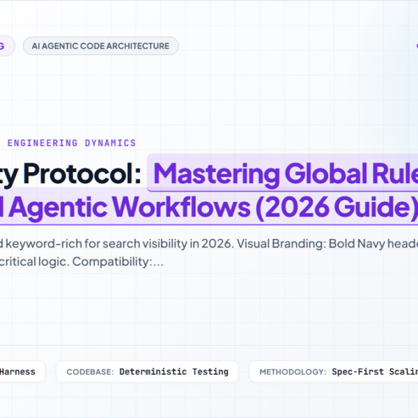 [Guide] Antigravity Protocol: Mastering Global Rules, Skills, and Agentic Workflows (2026 Guide)