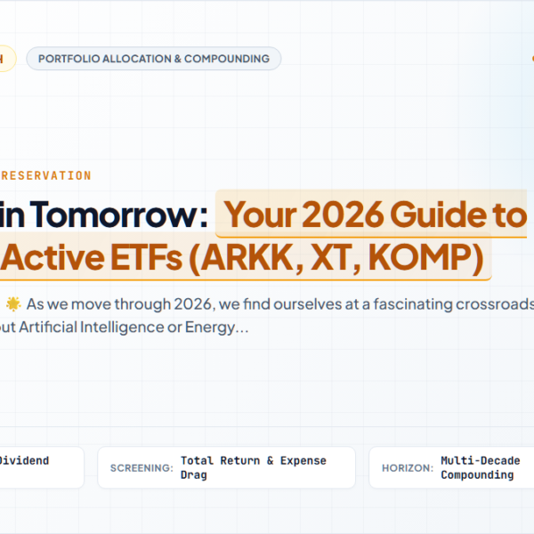 Investing in Tomorrow: Your 2026 Guide to Thematic Active ETFs (ARKK, XT, KOMP)