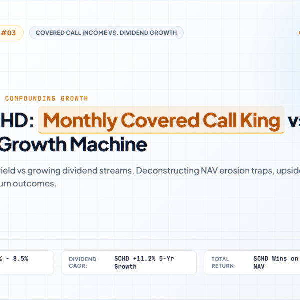 [US ETF Showdown #03] JEPI vs SCHD: Monthly Covered Call Income King vs Compounding Dividend Growth Machine – Which ETF Reigns Supreme for Long-Term Investors?