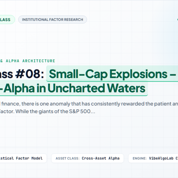 Masterclass #08: Small-Cap Explosions – Hunting for Micro-Alpha in Uncharted Waters