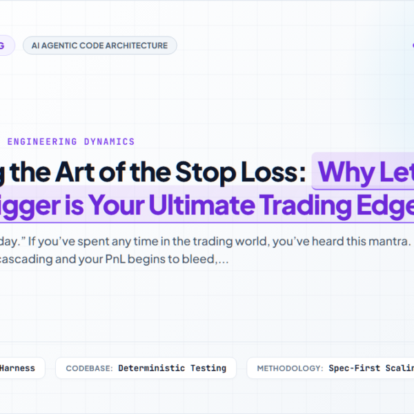 Mastering the Art of the Stop Loss: Why Letting AI Pull the Trigger is Your Ultimate Trading Edge