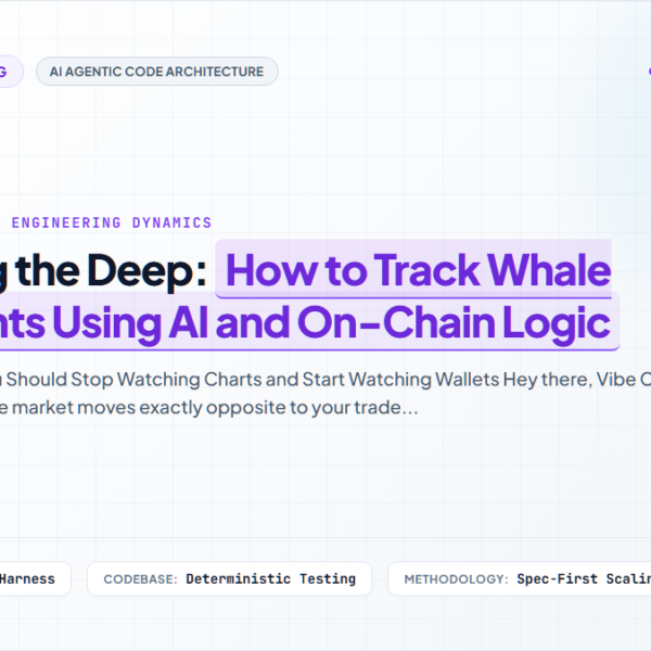 Mastering the Deep: How to Track Whale Movements Using AI and On-Chain Logic
