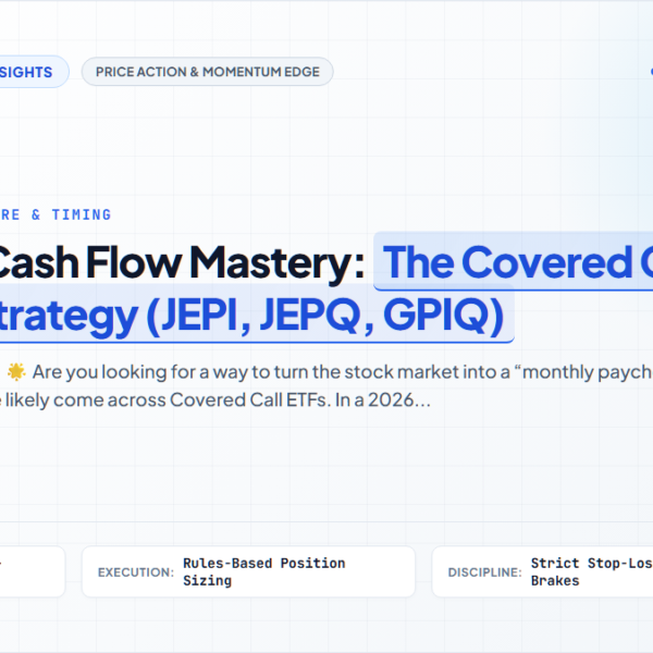 Monthly Cash Flow Mastery: The Covered Call Income Strategy (JEPI, JEPQ, GPIQ)