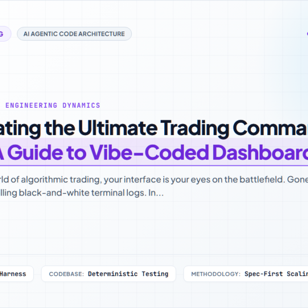 Orchestrating the Ultimate Trading Command Center: A Guide to Vibe-Coded Dashboards