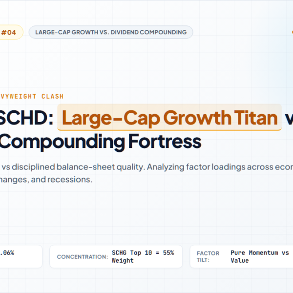 [US ETF Showdown #04] SCHG vs SCHD: Large-Cap Growth Titan vs Dividend Compounding Fortress – Which ETF Reigns Supreme for Long-Term Investors?