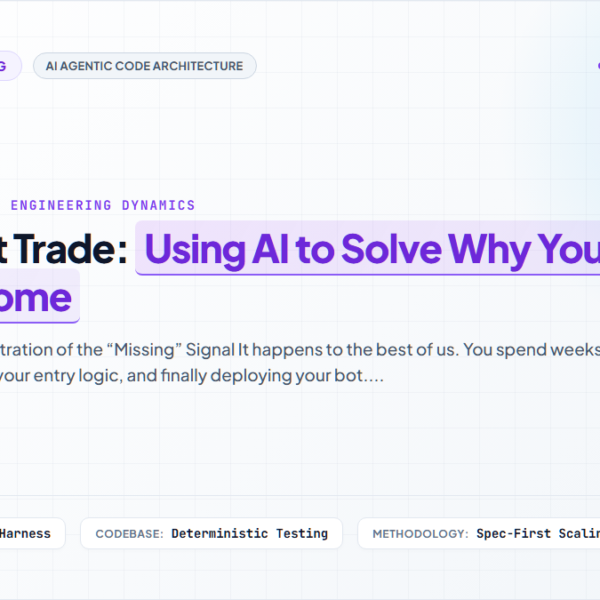 The Ghost Trade: Using AI to Solve Why Your Bot Stayed Home