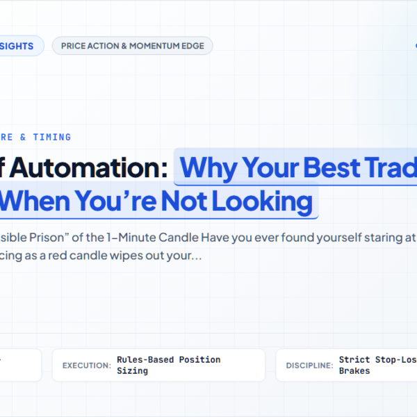 The Zen of Automation: Why Your Best Trading Happens When You’re Not Looking