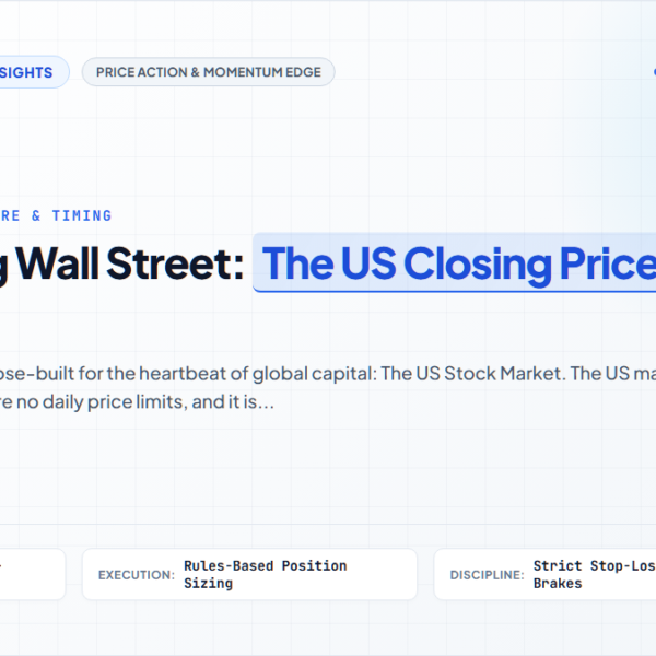 Unlocking Wall Street: The US Closing Price Betting System