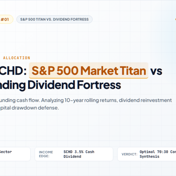 [US ETF Showdown #01] VOO vs SCHD: S&P 500 Market Growth Titan vs Compounding Dividend Fortress – Which ETF Reigns Supreme for Long-Term Investors?