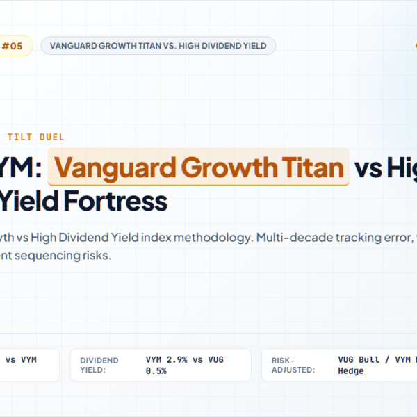 [US ETF Showdown #05] VUG vs VYM: Vanguard Large-Cap Growth Titan vs High Dividend Yield Fortress – Which ETF Reigns Supreme for Long-Term Investors?