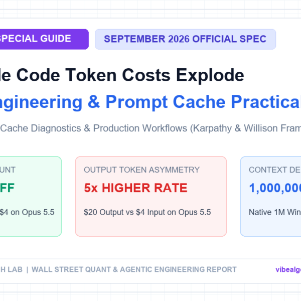 Why Claude Code Token Costs Explode: The Definitive Context Engineering & Prompt Caching Practical Guide for Opus 5.5 and Fable 5.1